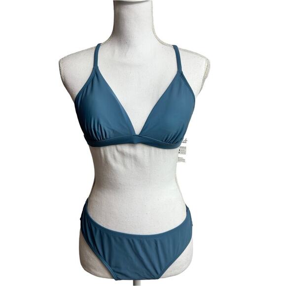 Cupshe Other - CUPSHE WOMEN TWO PIECE BLUE SWIMSUIT BRAND NEW WITH TAGS SIZE MEDIUM BRAND NEW